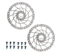 Disco Freno 220mm 44-68mm Montaggio Standard 6 Fori | Lucidatura frontale di precisione, resistenza, ottima dissipazione del per calore per uso intenso(44mm row pitch)
