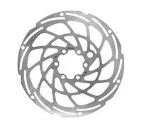 Disco freno 6 fori compatible avec renfort supplementaire de 2mm + 6 vis Newton Brakco Shimano Argenté