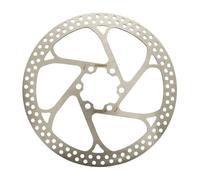 Disco freno 6 fori compatible bord rectifie pour la securite Newton Brakco Shimano Argenté