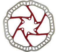 Disco freno 6 fori compatible centre Newton Brakco Shimano Argento