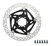 Disco Freno 6 Viti 140mm per spessore 1.9mm Precisione Disco | Pattern ventilazione unico, flusso ottimizzato, prestazioni frenanti costanti nelle lunghe discese(16mm-Recessed)