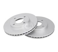 Disco Freno A.b.s. 17007 Rivestito per Ford Mazda Assale Anteriore