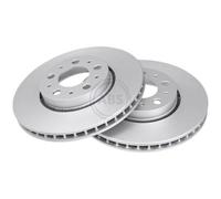 Disco Freno A.b.s. 17404 Rivestito per Volvo Assale Anteriore