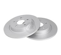 Disco Freno A.b.s. 17605 Rivestito per Ford Volvo Assale Posteriore