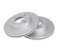 Disco Freno A.b.s. 17643 Rivestito per Hyundai Kia Assale Anteriore