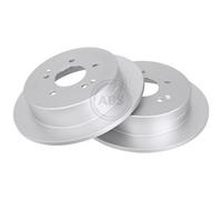 Disco Freno A.b.s. 18226 Rivestito per Ssangyong Kg Mobility Assale Posteriore