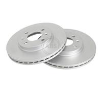 Disco Freno A.b.s. 18338 Rivestito per Hyundai Kia Assale Anteriore