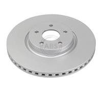 1X Disco Freno A.b.s. 18340 Rivestito per Ford Volvo Assale Anteriore