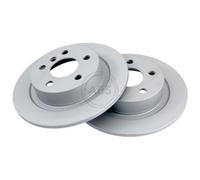 Disco Freno A.b.s. 18458 Rivestito per Bmw Mini Assale Posteriore
