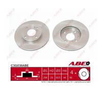 ABE C3G038ABE Disco freno
