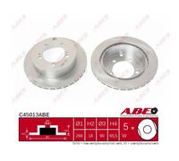 Disco freno ABE C45013ABE posteriore, ventilato, 1 Pezzo
