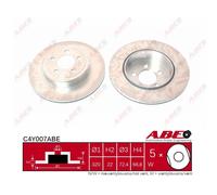 ABE C4Y007ABE Disco freno