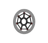 Disco freno Accossato flottante anteriore tondo per Ducati Superbike panigale V4 S Corse dal 2019 al 2020 (CC 1100). Diametro esterno: 330 mm. Diametro interno: 72 mm. Spessore: 5.5 mm