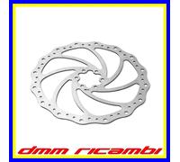 Disco Freno ALHONGA Wave Light Bici MTB 180mm acciaio inox anteriore posteriore