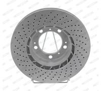Disco freno (all' unità) FERODO DDF2020RC-1 per PORSCHE CAYMAN S 3.4