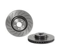 COPPIA DISCHI FRENO ANT BREMBO MERCEDES-BENZ CL-CLASS Coupé CL 55 AMG 368KW 0...