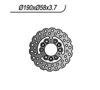 DISCO FRENO ANTERIORE BETA MOTOR ARK LC DD 50 2010 6591022X#388