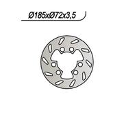 DISCO FRENO ANTERIORE BETA MOTOR ST 250 1997 659273#9