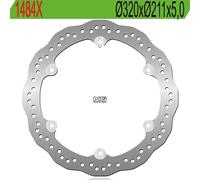 Ng 1024699 Wave Brake Disc Argento