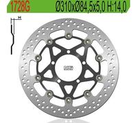 Ng 1024773 Round Floating Brake Disc Argento