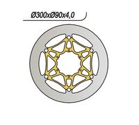 DISCO FRENO ANTERIORE FLOTTANTE DERBI GPR (GS1A1A) 125 2004 2011
