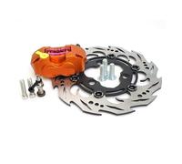 Disco Freno Anteriore Freno 82mm Pinza 3 Fori 70mm Disco Rotore Set 4 Pistoni Montaggio Radiale Per Aerox Per Nitro BWS 100 JOG 50