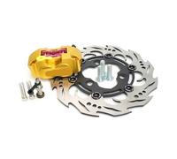 Disco Freno Anteriore Freno 82mm Pinza 3 Fori 70mm Disco Rotore Set 4 Pistoni Montaggio Radiale Per Aerox Per Nitro BWS 100 JOG 50