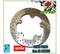 DISCO FRENO ANTERIORE IN ACCIAIO 5mm PIAGGIO BEVERLY (pinza Grimeca) 200 2001 >