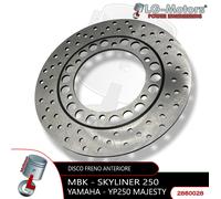 DISCO FRENO ANTERIORE LG-MOTORS PER MBK YP SKYLINER 250 2000 2001 2002 2003