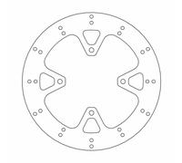 Disco Freno Anteriore Moto Masters Arctic Cat (Textron) H1 700 EFI 4X4 2009-2010