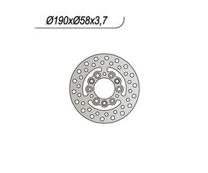 DISCO FRENO ANTERIORE NG 1022 APRILIA SR LIQUID COLED (LC) 50 1994 1996