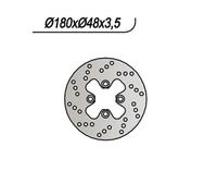 NG BrakeDisc Disco freno anteriore 393 MBK Booster Track 50 1996 Ø180 mm Spessore 3,5 mm