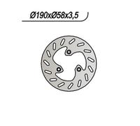 DISCO FRENO ANTERIORE NG PEUGEOT VIVACITY 100 1999 2005