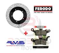 DISCO FRENO ANTERIORE + PASTIGLIE FERODO YAMAHA XENTER 125 150 2016 2017 2018
