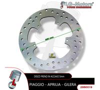 DISCO FRENO ANTERIORE PER GILERA NEXUS EURO3 500 2006 2007 2008 2009 2010 2011