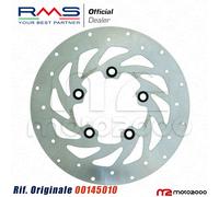D2210 - DISCO FRENO Anteriore TONDO RMS per KYMCO People GTI 200 dal 2010 >2017