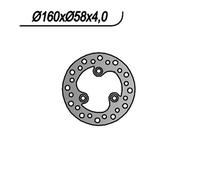 DISCO FRENO ANTERIORE SYM MIO /MIO E2 /MIO E3 / E4 50 2009 659108#99