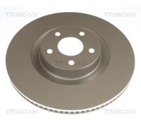 Disco freno anteriore TRISCAN 8120 161005C per FORD KUGA 2.5 Hybrid Flex