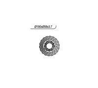 DISCO FRENO ANTERIORE WAVE NG 1022X MBK CW RS BOOSTER N.G. 50 1999 2003
