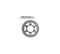 DISCO FRENO ANTERIORE WAVE NG 731X GAS GAS MC 125 2003 2011