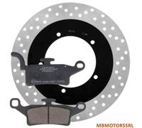 DISCO FRENO ANTERIORE YAMAHA XENTER 150 2012 2013 2014 2015 2016 + PASTIGLIE
