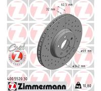 ZIMMERMANN 400.5520.30 Disco freno