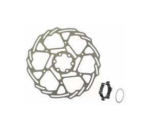 Disco freno ASHIMA ARO-19 6 fori con adattatore center lock incluso