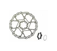 Disco freno ASHIMA ARO-19 6 fori con adattatore center lock incluso - Diametro: 160