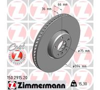 Disco freno Assale anteriore Dx per BMW 5 7