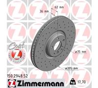 Disco freno Assale anteriore Dx per BMW X5 X6
