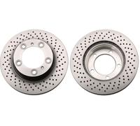 Disco freno Assale anteriore Dx per PORSCHE BOXSTER CAYMAN