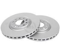 Disco freno Assale anteriore per ALFA ROMEO CHRYSLER JEEP 159 200 BRERA COMPASS