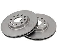 2x Originale A. B. S. Disco Freno 16582 per Alfa Romeo Lancia