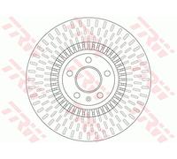 Disco freno Assale anteriore per AUDI A6 A6 Allroad A7 A8